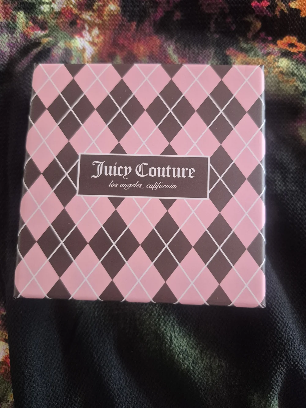 Juicy Couture Gold Tone Charm Bracelet with Scottie Dog, Heart & Bow
